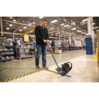 ToughStripe&reg; Max Floor Marking Tape, 2" x 100', Polyester, Black and Yellow Haskins Industrial Inc.