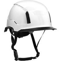 Bordure &eacute;troite compl&egrave;te &agrave; agrafe pour casque d'alpiniste RZRBack, blanc Haskins Industrial Inc.