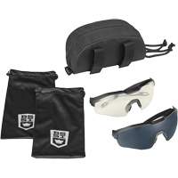 MY6 Safety Glasse Eyeshield Kit, Clear/Smoke Lens, Anti-Fog/Anti-Scratch, ANSI Z87+ Haskins Industrial Inc.