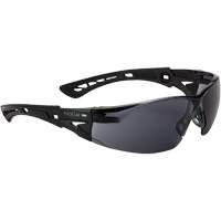 Rush+ BSSI Safety Glasses, Smoke/Grey Lens, Anti-Fog/Anti-Scratch, ANSI Z87+ Haskins Industrial Inc.