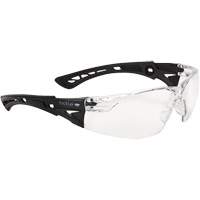 Rush+ Small BSSI Safety Glasses, Clear Lens, Anti-Fog/Anti-Scratch, ANSI Z87+ Haskins Industrial Inc.