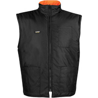 Manteau haute visibilit&eacute; 7-en-1, Polyester, Orange haute visibilit&eacute;, T-petit Haskins Industrial Inc.