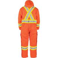 High-Visibility Lined Canvas Overalls, Small, High Visibility Orange Haskins Industrial Inc.