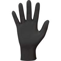 709B PyraGrip Disposable Gloves, 7/Small, Nitrile, 8-mil, Powder-Free, Black Haskins Industrial Inc.