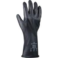 893 Chemical & Acid Resistant Gloves, Size Small/7, 12" L, Butyl Rubber/Viton&reg;, 12-mil Haskins Industrial Inc.
