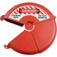 Collapsible Gate Valve Lockout Device, Wheel Type Haskins Industrial Inc.
