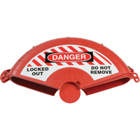 Collapsible Gate Valve Lockout Device, Wheel Type Haskins Industrial Inc.