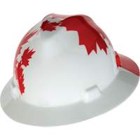 Casque de protection V-Gard &agrave; fentes s&eacute;rie Canadian Freedom, Suspension Rochet, Non ventil&eacute; Haskins Industrial Inc.