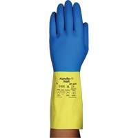 Gants r&eacute;sistants aux produits chimiques AlphaTec 87-224, Taille 10, 12,8" lo, N&eacute;opr&egrave;ne/Latex de caoutchouc, Doublure en Coton/Ouat&eacute;e, 26,8 mils Haskins Industrial Inc.
