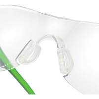 Adapt Lite Grey/Green Safety Glasses, Clear Lens, Anti-Fog/Anti-Scratch, ANSI Z87+/Meets/Exceeds CSA Z94.3 Haskins Industrial Inc.
