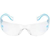 Adapt Lite Blue/White Safety Glasses, Clear Lens, Anti-Fog/Anti-Scratch, ANSI Z87+/Meets/Exceeds CSA Z94.3 Haskins Industrial Inc.