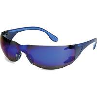 Adapt Lite Safety Glasses, Blue Mirror Lens, Anti-Fog/Anti-Scratch, ANSI Z87+/Meets/Exceeds CSA Z94.3 Haskins Industrial Inc.