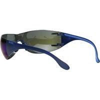 Adapt Lite Safety Glasses, Blue Mirror Lens, Anti-Fog/Anti-Scratch, ANSI Z87+/Meets/Exceeds CSA Z94.3 Haskins Industrial Inc.