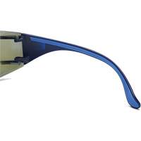 Adapt Lite Safety Glasses, Blue Mirror Lens, Anti-Fog/Anti-Scratch, ANSI Z87+/Meets/Exceeds CSA Z94.3 Haskins Industrial Inc.