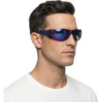 Adapt Lite Safety Glasses, Blue Mirror Lens, Anti-Fog/Anti-Scratch, ANSI Z87+/Meets/Exceeds CSA Z94.3 Haskins Industrial Inc.