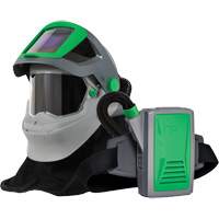 Respirateur de soudage Z4 avec cape &agrave; l'&eacute;paule FR & APR motoris&eacute; PX5, Respirateur &agrave; masque/Masque de soudage Haskins Industrial Inc.