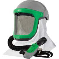 Respirateur Z-Link avec cape &agrave; l'&eacute;paule Tychem 4000 & C40, Respirateur &agrave; masque/Masque de soudage Haskins Industrial Inc.