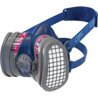 Respirateur Elipse &agrave; profil bas OV/P100 NIOSH avec filtres de rechange, &eacute;lastom&egrave;re/Thermoplastique, Petit/Moyen Haskins Industrial Inc.