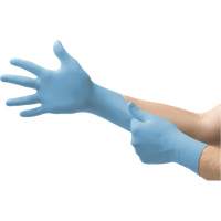 MICROFLEX 92-134 Versatility Disposable Gloves, 5.5/6/X-Small, Nitrile, 2.76-mil/3.94-mil, Powder-Free, Blue, Class 2 Haskins Industrial Inc.