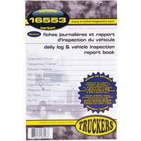 Bilingual Daily Log & Vehicle Inspection Report Book Haskins Industrial Inc.