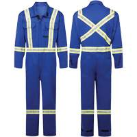Combinaison de 9 oz FR Avenger, style 109, Hommes, Bleu royal, Taille 34 Haskins Industrial Inc.