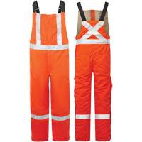 Salopette isol&eacute;e haute visibilit&eacute; de 9 oz Avenger, style 525, Hommes, T-petit, Orange Haskins Industrial Inc.