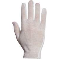 Superior&reg; ML40 Inspection Glove, Poly/Cotton, Hemmed Cuff, One Size Haskins Industrial Inc.