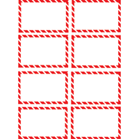 WHMIS Labels 800/Pkg, Paper, Roll, 2-3/4" L x 4-1/4" W Haskins Industrial Inc.