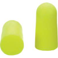 Bouchons d'oreilles n&eacute;on jaune E-A-Rsoft, Vrac - Sac en poly Haskins Industrial Inc.