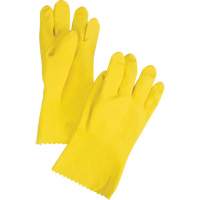 ChemStop Gloves, Size Small/7, 12" L, Latex, Flock-Lined Inner Lining, 16-mil Haskins Industrial Inc.