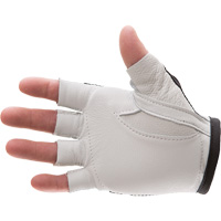 Anti-Impact Right-Hand Glove, Small, Goatskin/Split Leather Palm, Hook & Loop Cuff Haskins Industrial Inc.