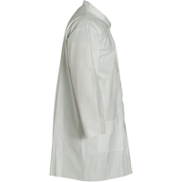 ProShield&reg; 60 Lab Coat, Microporous/Polypropylene, White, Medium Haskins Industrial Inc.