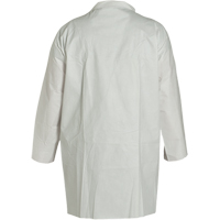 ProShield&reg; 60 Lab Coat, Microporous/Polypropylene, White, Medium Haskins Industrial Inc.