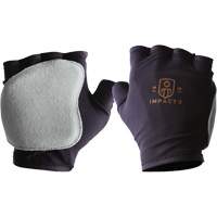 Anti-Impact Fingerless Right-Hand Glove, X-Small, Split Leather Palm, Slip-On Cuff Haskins Industrial Inc.
