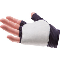 Palm/Side Fingerless Protection Gloves - Right, X-Small, Suede Palm, Slip-On Cuff Haskins Industrial Inc.