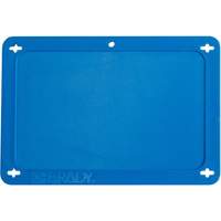 &eacute;tiquette vierge pour vanne, Plastique, 4-3/4" la x 3-1/4" h Haskins Industrial Inc.