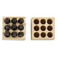 Jeux de tampons num&eacute;rot&eacute;s en acier, # 4/6/3/2/1/8/9/7/5, 1/4" Haskins Industrial Inc.