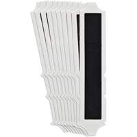 Quick-Align&reg;Individual Gothic Number and Letter Labels, I, 4" H, Black Haskins Industrial Inc.
