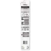 Sharpening File, Flat, 8", Single/Double Haskins Industrial Inc.