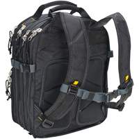 75-Pocket Tool Backpacks, 13" L x 17-1/2" W, Black, Nylon Haskins Industrial Inc.
