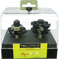 Jeux de fraises &agrave; rainures &amp; languettes &agrave; 4 cannelures Haskins Industrial Inc.