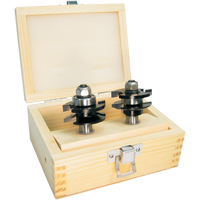 Jeux de fraises pour montants &amp; traverses &agrave; 2 cannelures Haskins Industrial Inc.