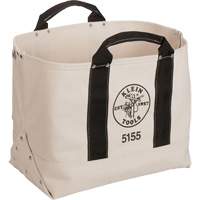 Sac &agrave; outils robuste de 17", Toile, 1 pochettes, Beige/Noir Haskins Industrial Inc.