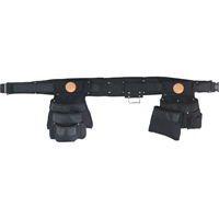 COMB.POCHETTE OUTILS NYLON CORDURA NOIR, Nylon, Noir Haskins Industrial Inc.