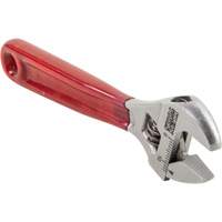 Adjustable Wrench, 4-1/2" L, 1/2" Max Width, Chrome/Polished Haskins Industrial Inc.