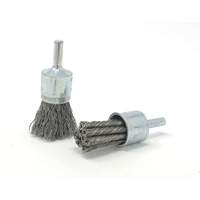 Crimped Wire End Brush, 3/4" Dia., 0.014" Wire Dia., 1/4" Shank Haskins Industrial Inc.