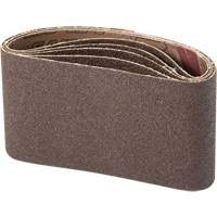 Portable Abrasive Belt, 3" W x 21" L, Aluminum Oxide, 100 Grit Haskins Industrial Inc.
