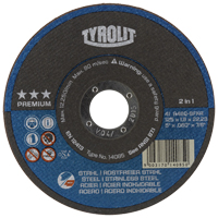 Cutting Disc, 6" x 1/16", 7/8" Arbor, Type 1, Aluminum Oxide, 10200 RPM Haskins Industrial Inc.