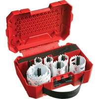 Trousse de scies-cloches Hole Dozer, 12 morceaux Haskins Industrial Inc.