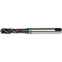 Blue Shark Spiral Flute Tap, High Speed Cobalt, 1/4"-28 Thread, 3.15" L Haskins Industrial Inc.